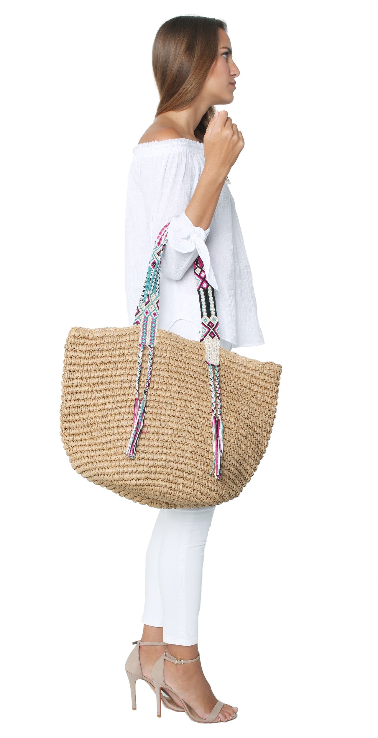 fallon and royce straw tote