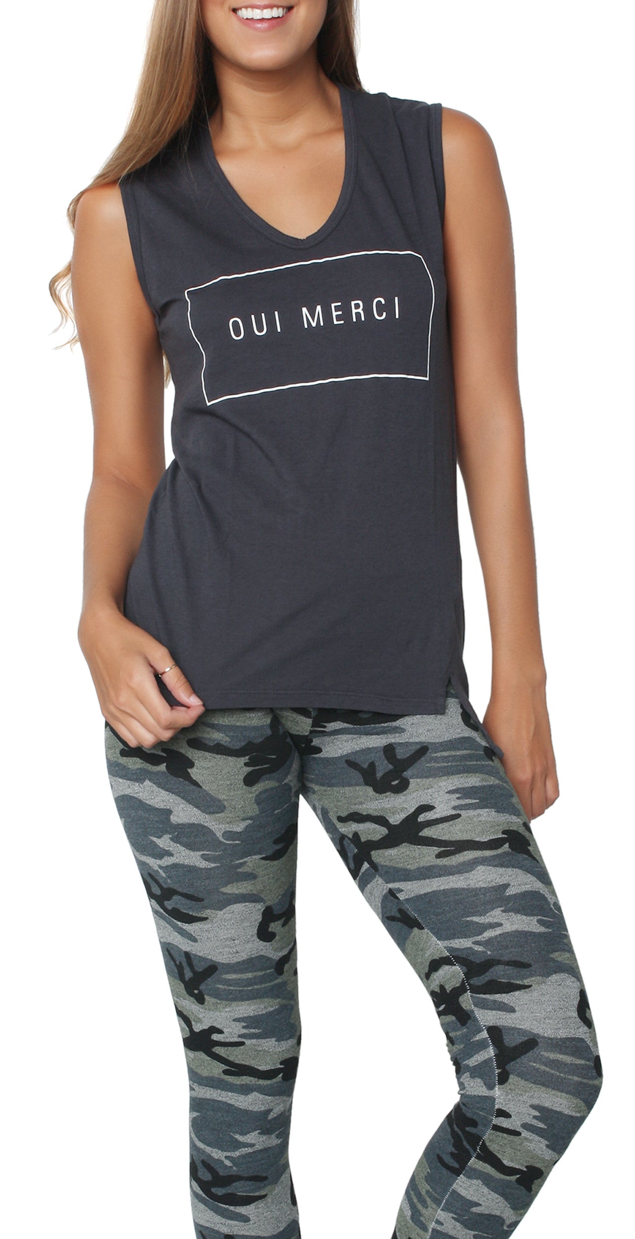 oui merci t shirt
